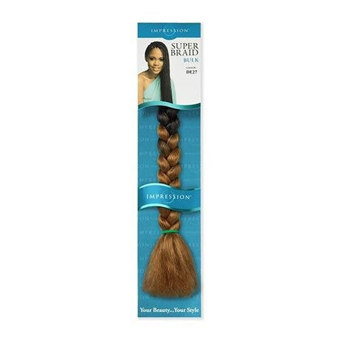 Impression Super Braid Bulk Plaits Braids Hair Extension 86" Long - All Colors